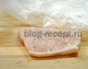 Готовим шницель из свинины